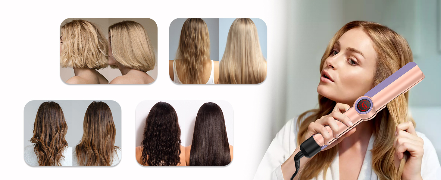 hair flat iron straightener for women