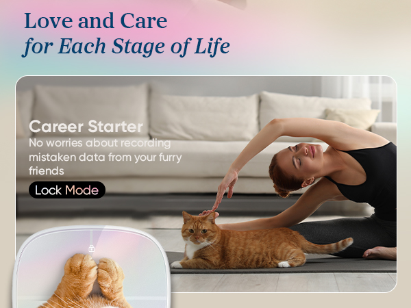 Etekcity Smart Scale: Lock Mode