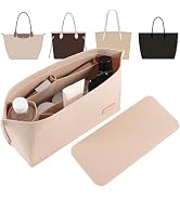 Doxo Purse Organizer Insert for Handbag and Tote Bag Felt Bag Compatible with Speedy and Neverful...