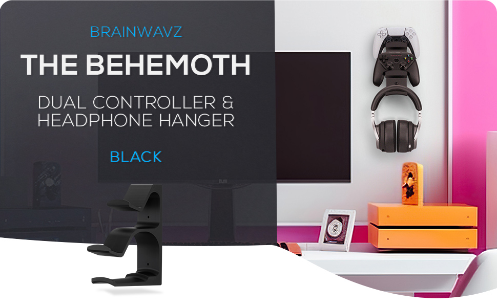 The behemoth - game controller and headset hanger for gamers
