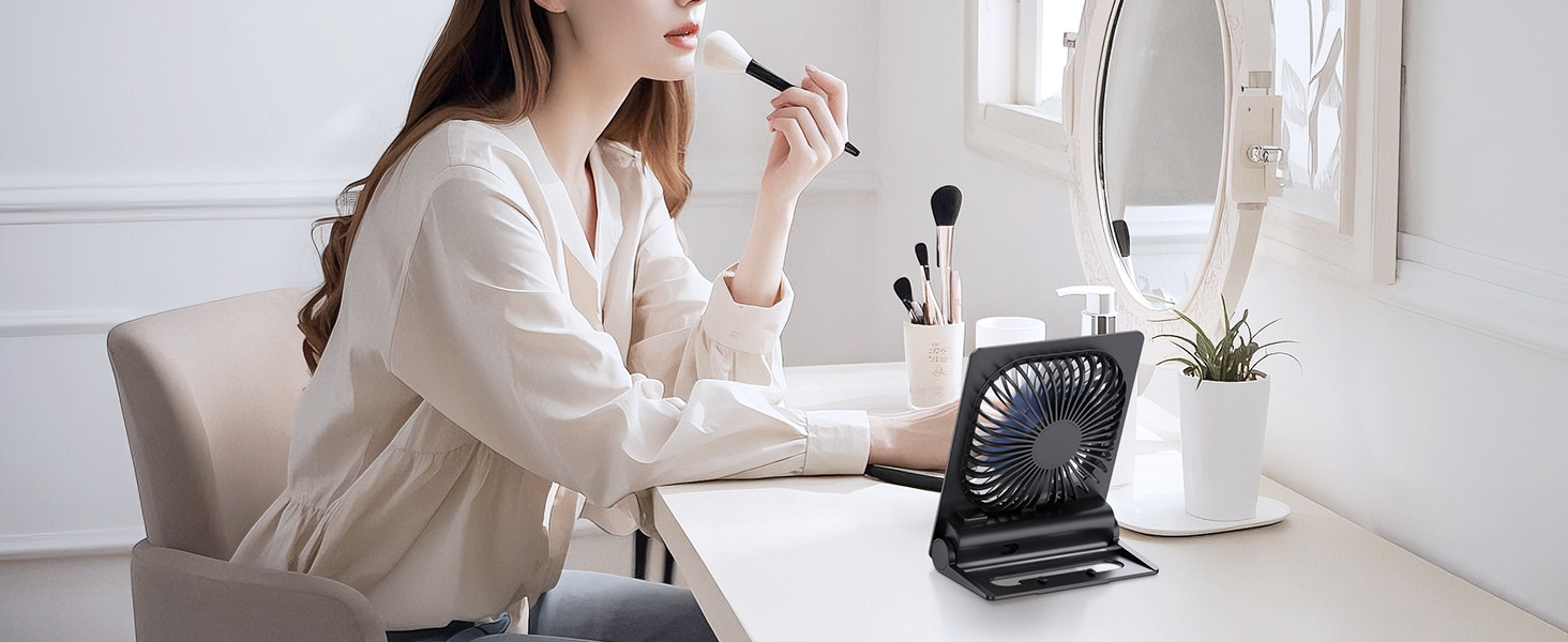 lash fan makeup fan portable desk fan for women