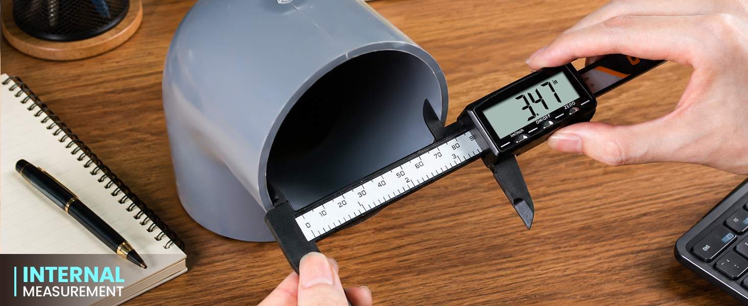 HARDELL RECHARGEABLE PLASTIC DIGITAL CALIPER