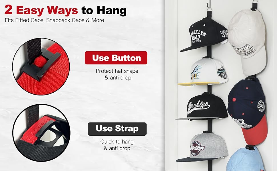 Two-way hat hanger