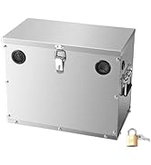 VEVOR Battery Box, Group 24-31 Trolling Motor Battery Box, Marine Batteries Case with Lock, Handl...