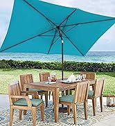 10&amp;#39; Rectangular Patio Umbrella