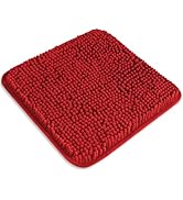 PureSwan Small Bathroom Rug 12"x12" – Washable and Absorbent Mini Bath Mat, Non Slip, Thick Soft ...