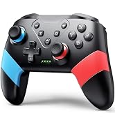 VOYEE Switch Controllers Compatible with Switch/Lite/OLED, Programming Wireless Pro Controller wi...