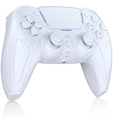 JDDWIN Wireless Gaming Controller Compatible with PS5/Android/PC, with LED Lights, Bluetooth,Hall...