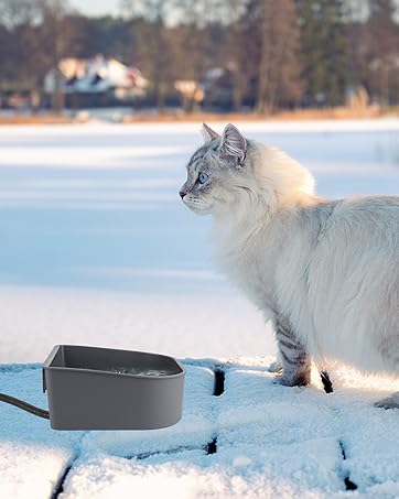 heated water bowl