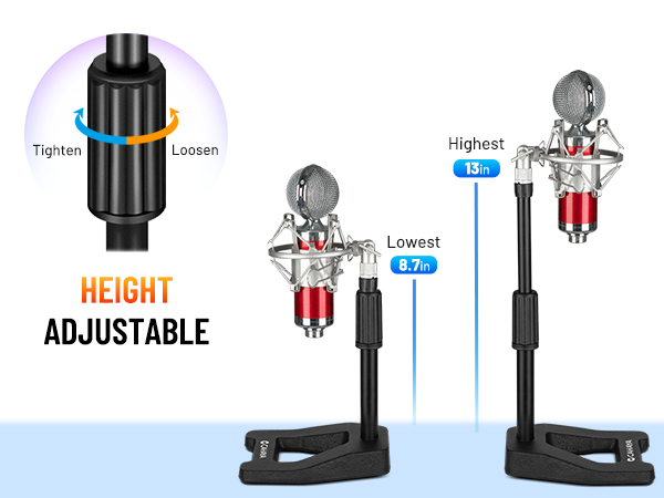 Adjustable Microphone Stand