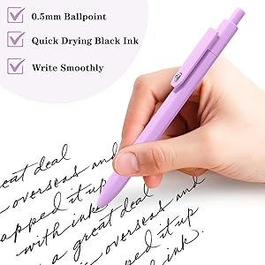 0.5mm Black Ink Pens