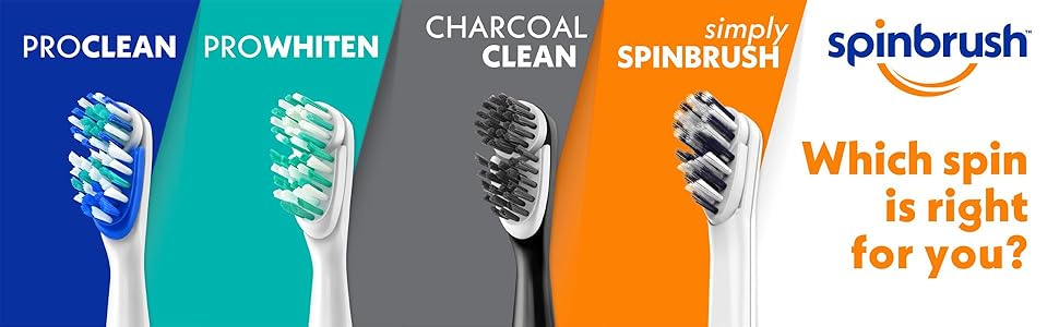 Spinbrush; electric brush; battery powered brush; battery brush; spin brush; spin brush toothbrush; 