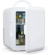 ARLIME Mini Fridge, 4 Liter Skincare Refrigerator, Beauty Small Compact Refrigerator, Portable Be...
