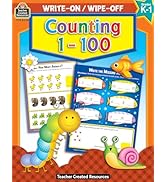 Teacher Created Resources Counting 1-100 Write-On/Wipe-Off Book