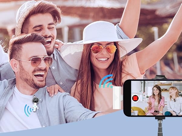bluetooth microphone for iphone lapel microphone lavalier microphone for iphone