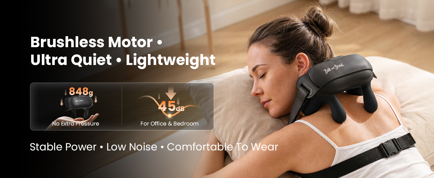 shoulder massager with heat and compression
