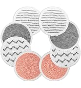 Sinnya 8 Pack Upgraded S7001 Steam Mop Pads Compatible with Shark Steam Mop Replacement Pads S700...