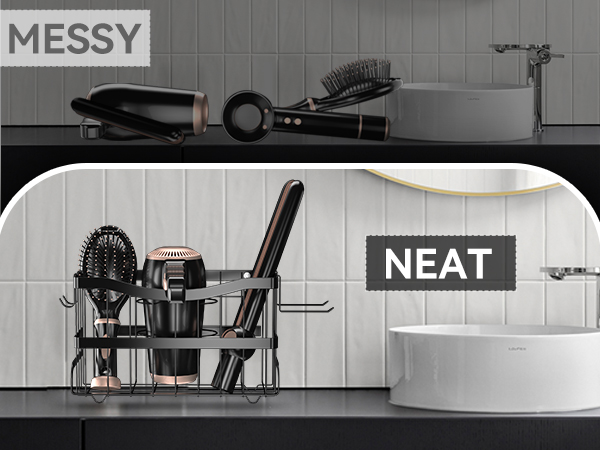 blow dryer storage blowdryer holder hair dryer caddy