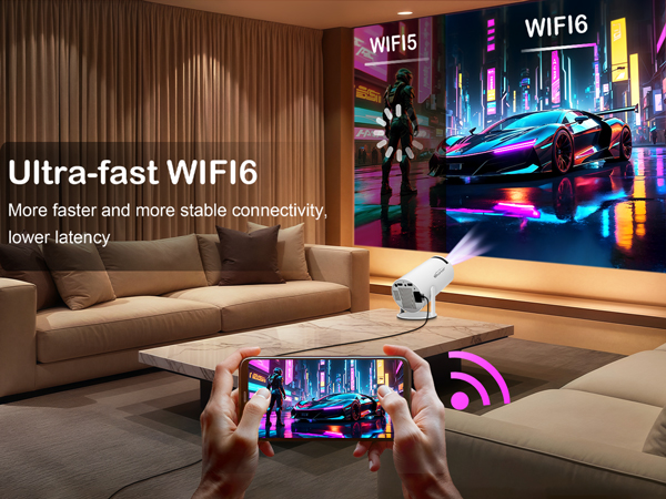 portable projector 4k