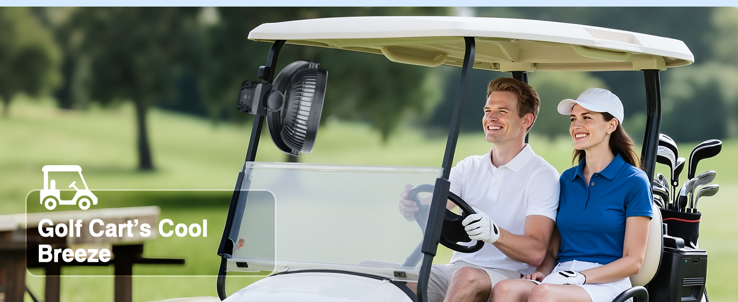 golf cart fan