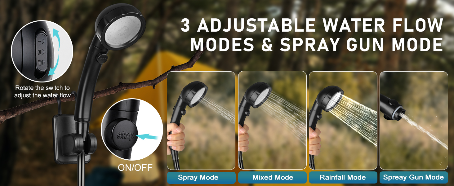 Spopal Portable Shower for Camping