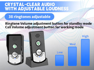 intercom volume adjust