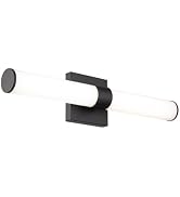 East Grove Home Tube 24in LED Bathroom Vanity and Wall Light 5-CCT 2700-3000-3500-4000-5000K Sele...