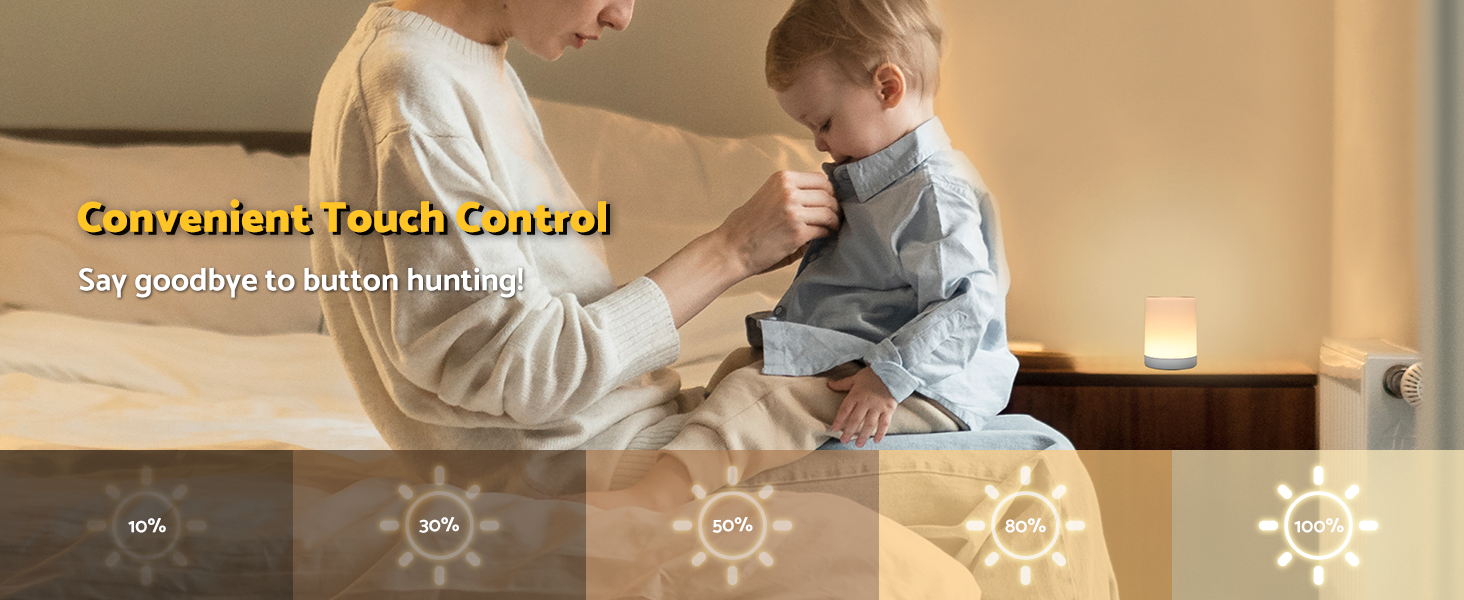 touch lamp for baby nursery touch and go nightlight lampara bebe dim light baby lamp breastfeeding