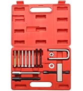 NYXOVA Car Steering Wheel Puller, Automotive Car Steering Wheel Puller Compressor Remover Set, Ve...