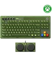 8BitDo Retro 87 Mechanical Keyboard with RGB Backlight, Bluetooth/2.4G/USB-C Hot Swappable Wirele...