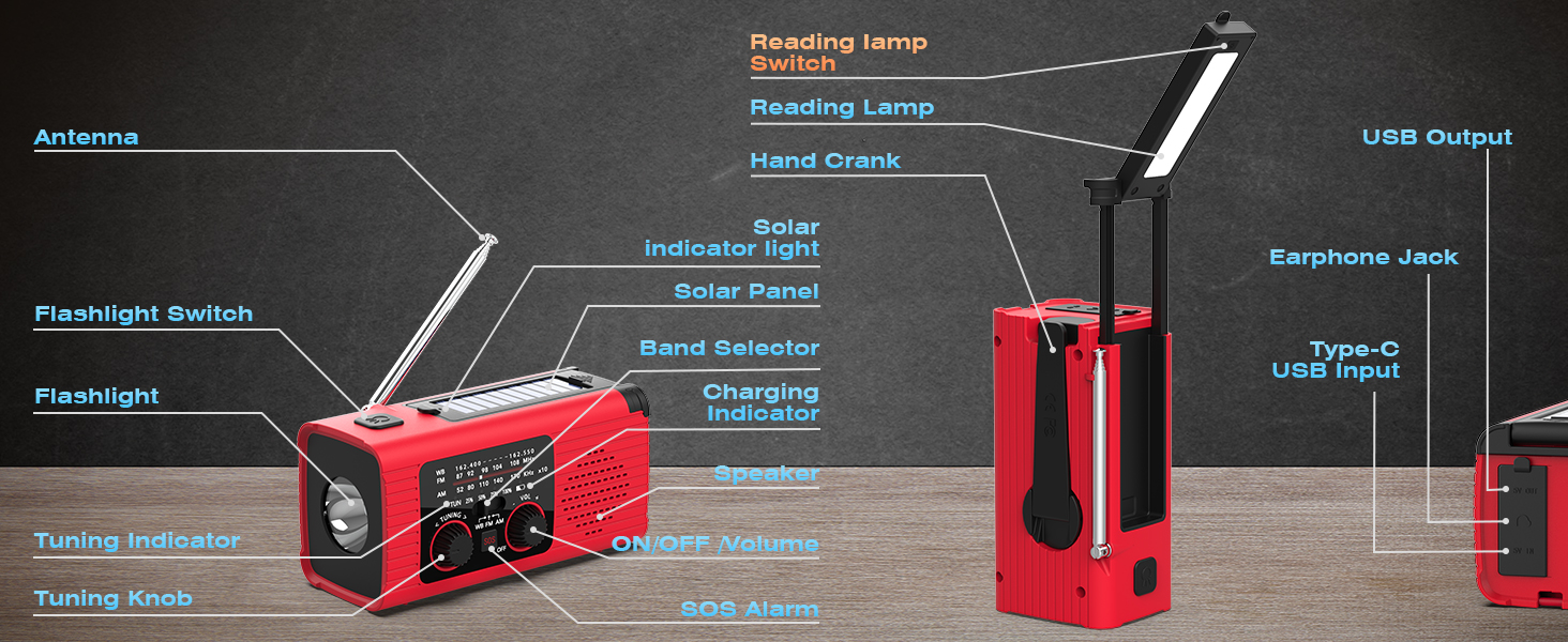 emergency radio weather radio hurricane preparedness items radio emergency supplies