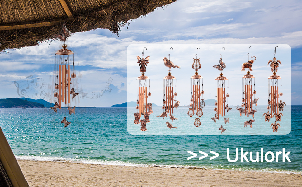 Ukulork wind chime