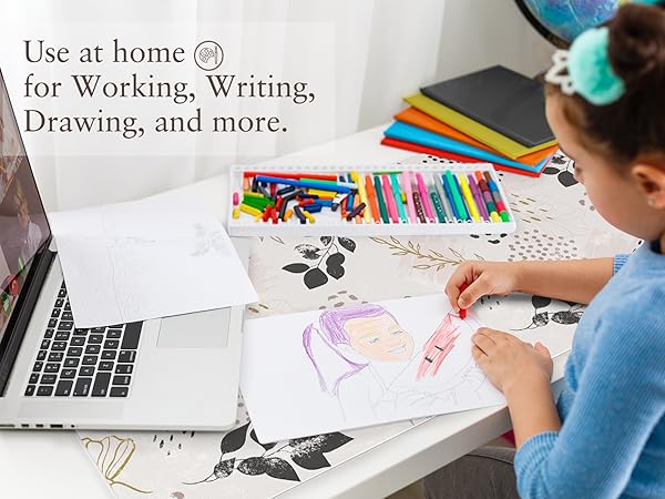 Use at home for working, writing, drawing and more.