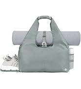 sportsnew Yoga Gym Bags for Women with Shoes Compartment and Wet Dry Storage Pockets with Adjusta...