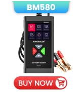 KINGBOLEN BM580 6V 12V Car Battery Tester, 100-2000CCA Voltage Tester, Precision Digital Auto Bat...