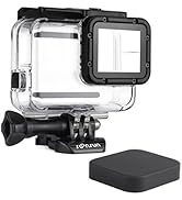 SOONSUN Waterproof Housing Case for GoPro Hero 7/6/5 Black Hero (2018), 45 Meters Underwater Prot...