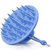 HEETA Scalp Massager Shampoo Brush with Silicone Bristles for Dandruff Removal Scalp Care &amp; Hair ...