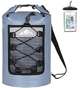 HEETA Waterproof Dry Bag for Women Men(Upgraded Version), 5L/ 10L/ 20L/ 30L Roll Top Lightweight ...