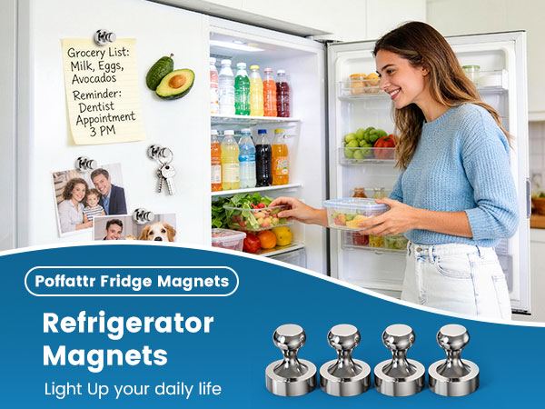 Poffattr Fridge Magnets
