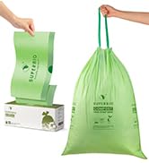 13 gal compost drawstring bags