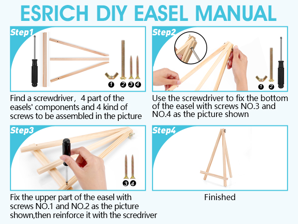 30cm easel DIY
