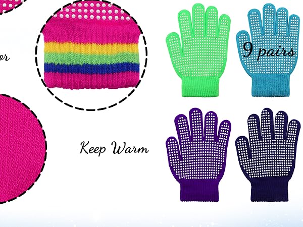 Kids Anti-Skid Magic Gloves
