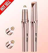 Eyebrow Hair Remover, Rechargeable Electric Eyebrow Trimmer for Women, Painless Eyebrow Hair Remo...