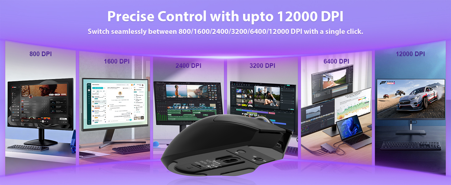ergonomic wireless mouse rechargeable wireless mouse