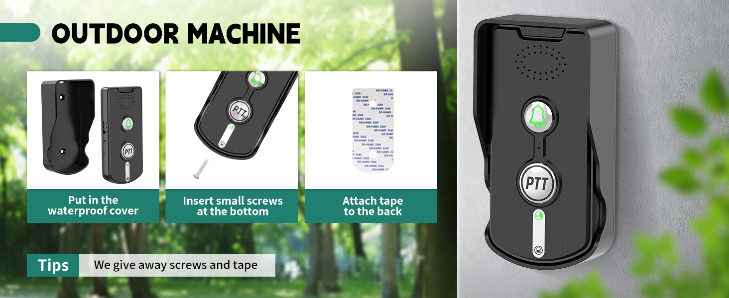 wireless intercom installion