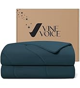 Soft Cooling Comforter, Full/Queen Cooling Blankets for Hot Sleepers, Double-Sided All-Season Col...