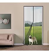 ARCLIBER Magnetic Screen Door Fits Door Szie 38" x 83", Retractable Screen Door Self Sealing, Kee...