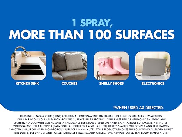 all purpose cleaning spray;carpet cleaner spray;sanitizer;bathroom spray