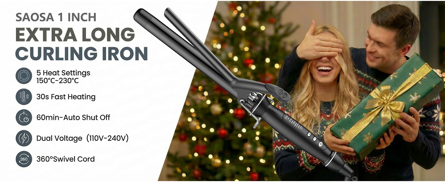 curling iron 1 inch