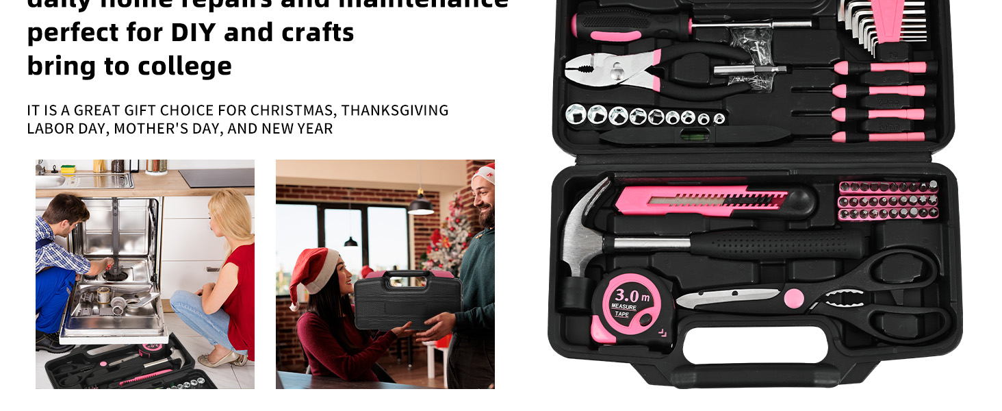 small tool kit for dorm tool set for women college tool kit mini basic tool kit for home